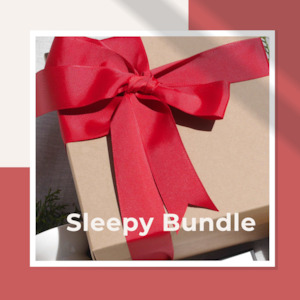 Scented Candles Nz: Sleepy Bundle Gift Box - Candle, Essential Oil, Room Spray & Roll-On