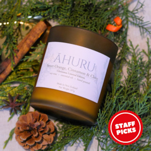 Scented Candles Nz: Christmas Mulled Wine Soy Candle