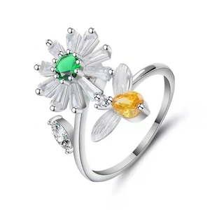 Summer Garden Fidget Ring