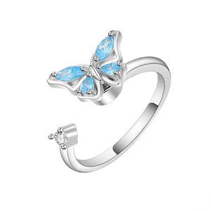 New Arrival: Blue Butterfly Fidget Ring