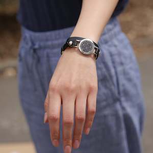 Aromatherapy Jewelry Nz: Sea - Genuine Leather Strap Diffuser Bracelet