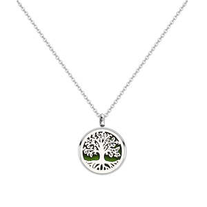 Aromatherapy Jewelry Nz: Mini Tree Diffuser Necklace