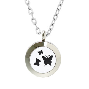 Aromatherapy Necklace Nz: Grace Sterling Silver Chain Diffuser Necklace