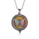 Rainbow Butterfly Essential Oil Necklace Diffuser