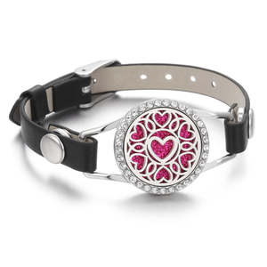 All: Hearts - Aroma Diffuser Wristband / Essential Oil Diffuser