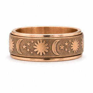 All: Vintage Rose Gold Fidget Ring