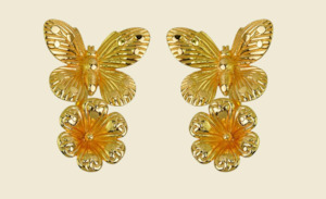 Acc: Vintage Butterfly Earrings