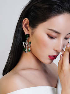 Acc: Chandelier Jade Earrings