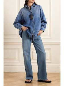 EGLITTA Straight-Leg Wide Jeans