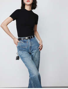 Design Lounge: Jade Tee Small High Round Neck