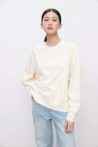 Kyoto Round Neck Relaxed Sweatshirt