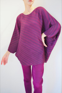 ÀIMAI Ethereal Drift Batwing Oversized Blouse