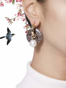 Acc: Handmade Stone Whisper Earrings