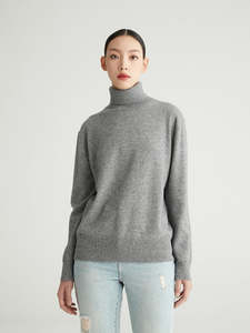 Kate Premier Cashmere Merino Wool Turtleneck Sweater
