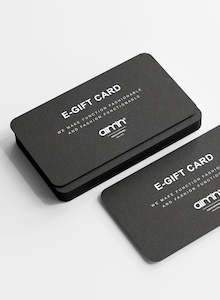 Gift Cards 1: E-GIFT CARD