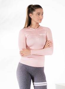 Sale Tops: Smooth Pink Long Sleeve