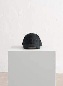 Tennis: Black Logo Cap