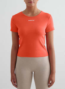 T Shirts: Tangerine Stretch T-shirt