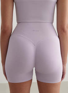 Pale Lavender Shape Seamless Hotpants