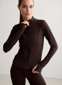 Chocolate Sense Zip Jacket