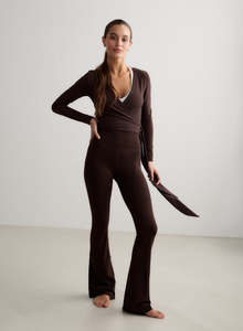 Chocolate Sense Flare Tights