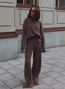 Products: Macchiato Rib Knit Pants