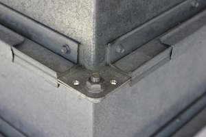 Duct Manufacturing: Cleat, 150mm - Galv 1.0mm