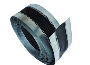 Duct Manufacturing: Flexible Duct Connector, Silicone - Hi Temperature Light Grey 30.5m 2"-3"-2"