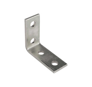 90° 4 Hole Metal Framing Angle Bracket - HDG (Hot Dipped Galvanised)