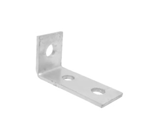 Hvac Installation: 90° 3 Hole Metal Framing Angle Bracket - HDG (Hot Dipped Galvanised)
