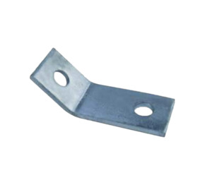 45° 2 Hole Metal Framing Angle Bracket - HDG (Hot Dipped Galvanised)