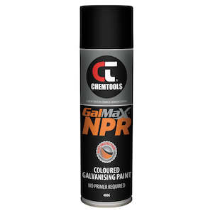 Hvac Installation: Galmax NPR Black Galvanising Paint  - 400gm Aerosol