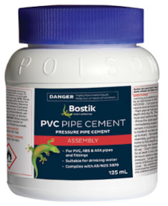 PVC Pipe Cement or Solvent - 500ml  ***GREEN***