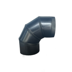 Ventilation Air Diffusion: Spiral Duct, Self Adjustable Bend (SAB) 90 Degree - Pregalvanised Metal