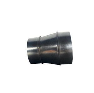 Ventilation Air Diffusion: Spiral Duct Reducer - Pregalvanised Metal