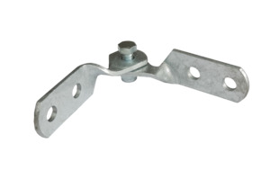 Pipe Installation: Strut, 4 Hole Swivel Bracket Joining Plate - Zinc Plated