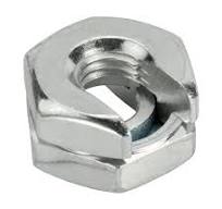Nut - M10 Split Nut, Hex Head - Zinc Plated