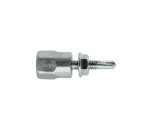 Vertigo M10 Steel with Nut Fastener - Zinc Plated