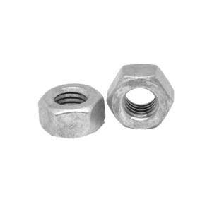 Fasteners: Nut - Hex Head - Galvanised