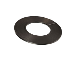 Passive Fire: Steel Strapping Black - 19mm Ribbon Wound (Approx 16kg/181.82m per roll)