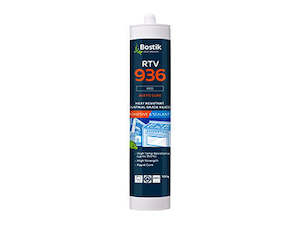Passive Fire: Bostik RTV 936HT Sealant, Red 300gm