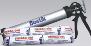 Bostik Fireban One & Sealant Gun