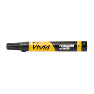 Sundry: Vivid Marker, Chisel Tip - Black