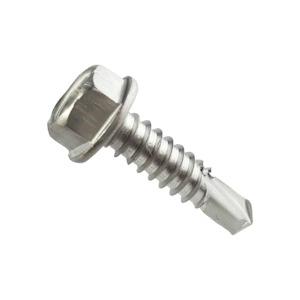 Duct Fasteners: Tech Screws, Metal, Self Drilling Hex Head - Galvanised