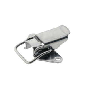 Latches Locks Hinges Piano Hinge: Hold-Down Latch - Stainless Steel (with Strike)