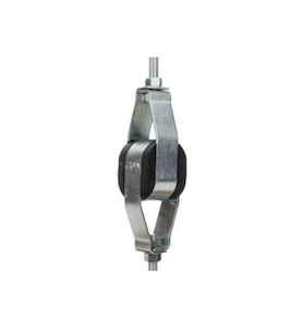 Anti Vibration Pads Mounts: Bracket, Vibration Isolation Hanger (500kg Capacity)