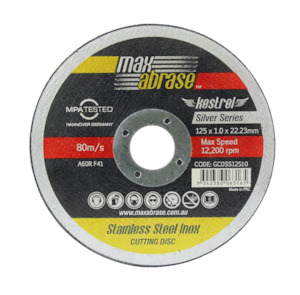 Blades Cutters: Cutting Disc or Cutting Wheel