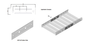Cable Tray, Tee Bracket - Pregalvanised