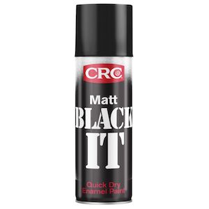 Black Paint, Matt, Lacquer Spray - 400ml