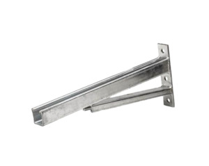 Roof Wall Brackets: Cantilever Bracket, Braced - HDG